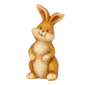 Smiling hare 17 cm tall