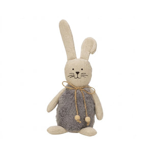 Easter bunny in fabric with soft belly