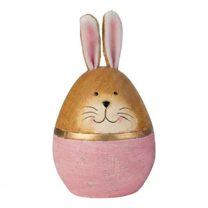 Easter egg with hare ears 20 cm high