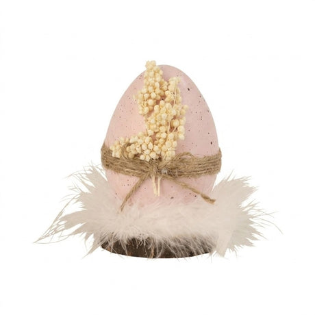 Decorated Easter egg 12 cm high