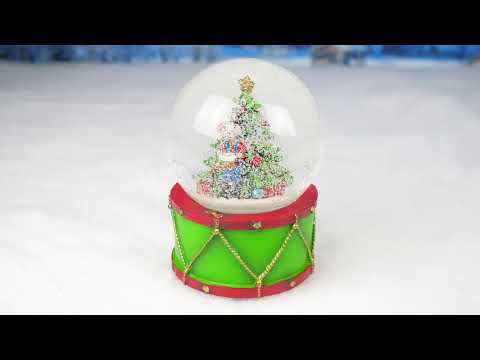Snow globe with nutcracker soldier