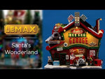 Santa's hot rod garage