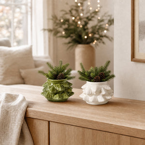 Tealight holder fir wood