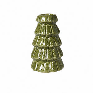 Candlestick wood 10 cm high