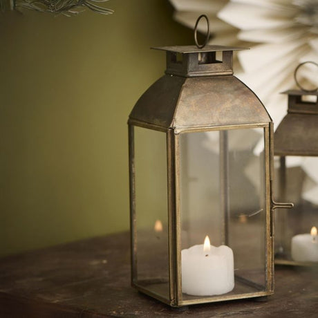 Ib Laursen Alfred lanterne 21 cm med levende lys