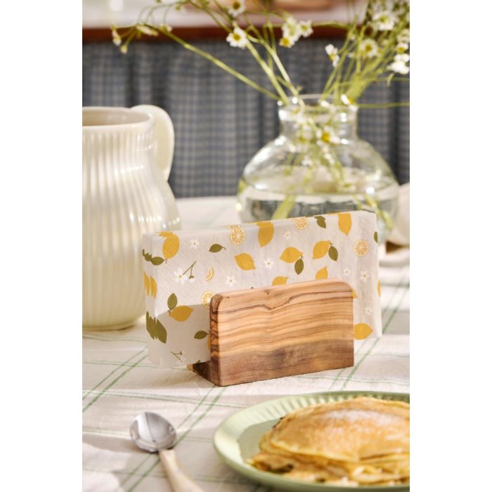 Servietholder Oliventræ