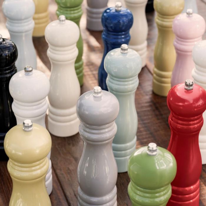Salt- og peberkværne i forskellige farver fra Ib Laursen