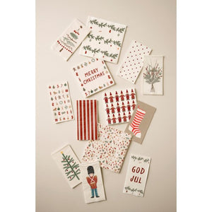 Serviet God Jul og juleranker